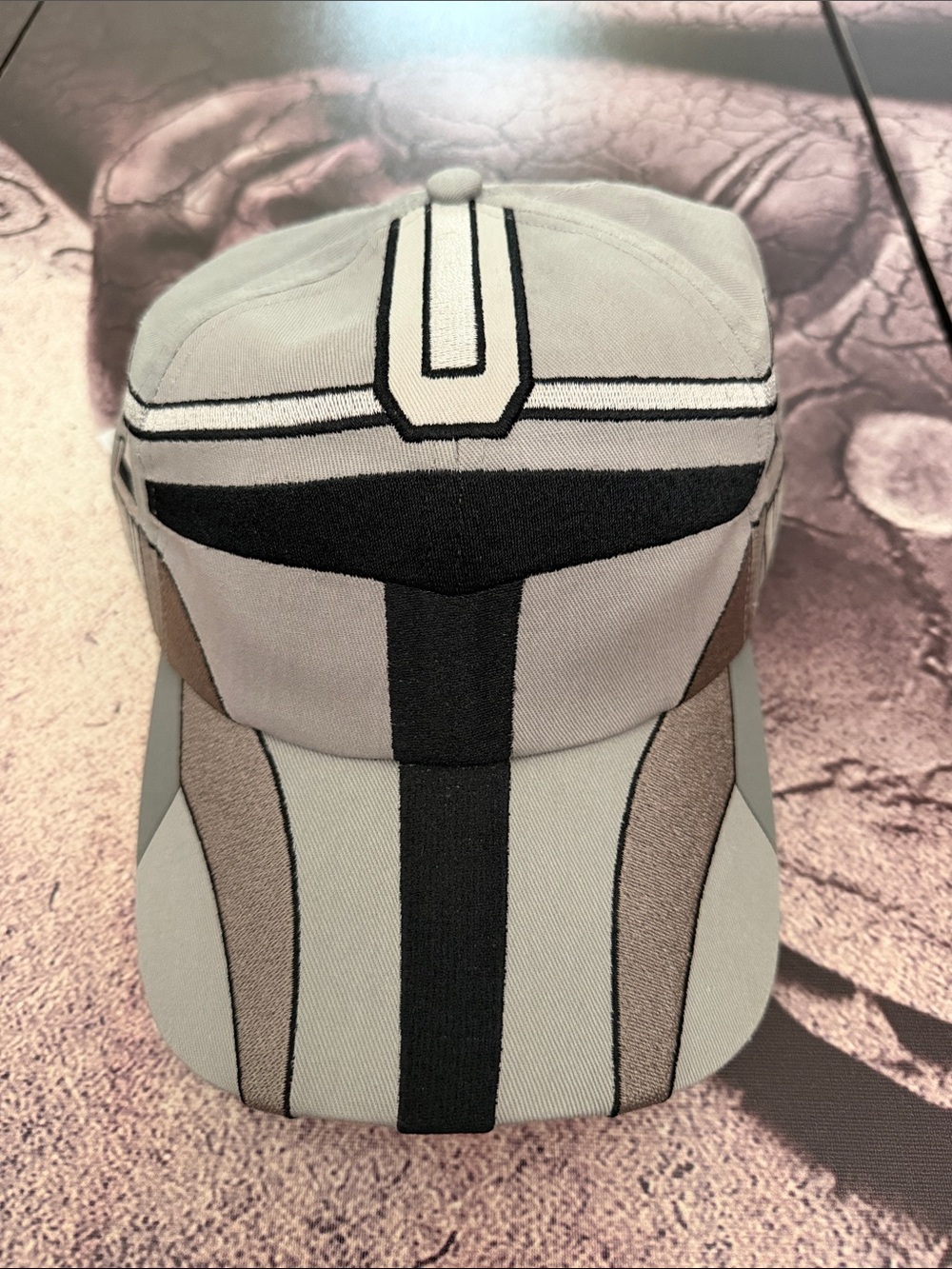 Star Wars Baseball Cap in Light Gray and Black